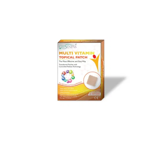 Producto de salud Parche tópico multivitamínico Tome parches de suplementos vitamínicos